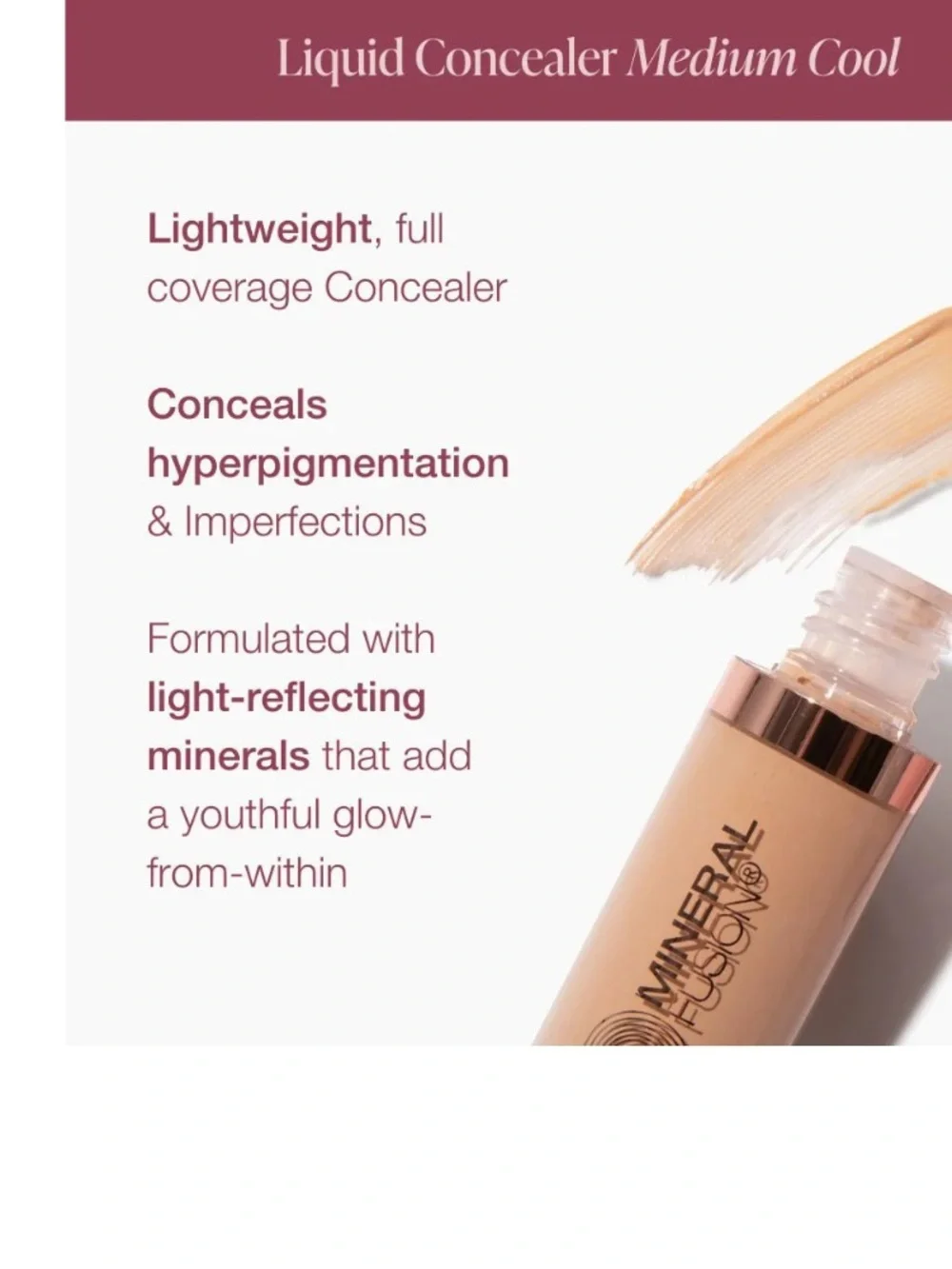 Mineral Fusion Liquid Concealer - Brightening